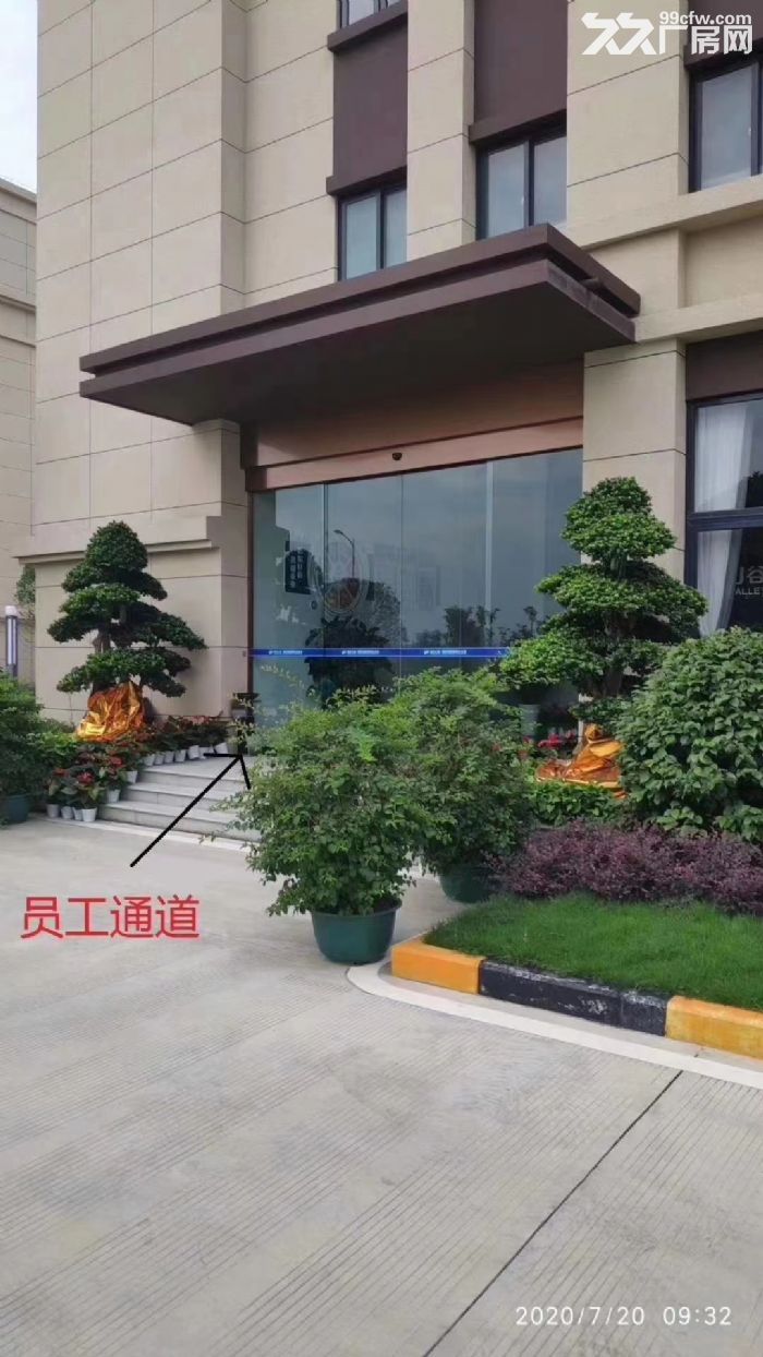 7.2米层高框架厂房租售，可研发生产办公，可办产证-图3